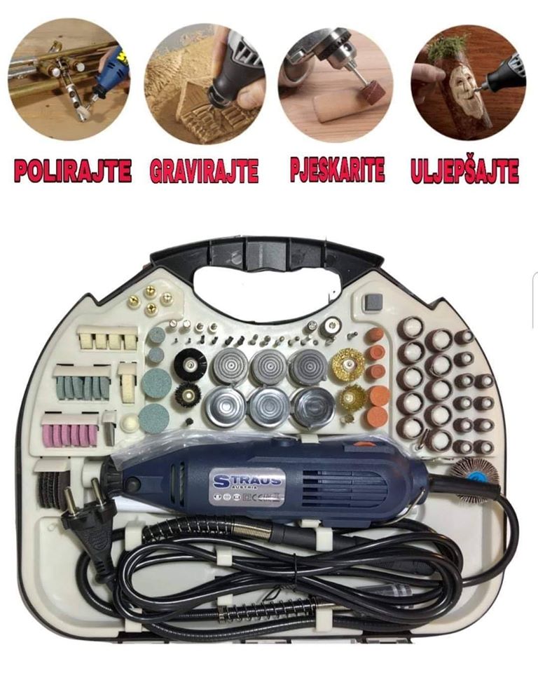 Szlifierka Dremel Straus mini