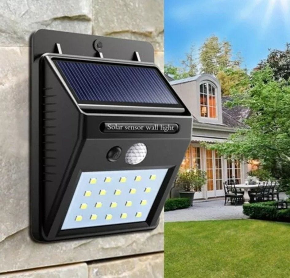 Lampa ogrodowa LED zasilana energią słoneczną