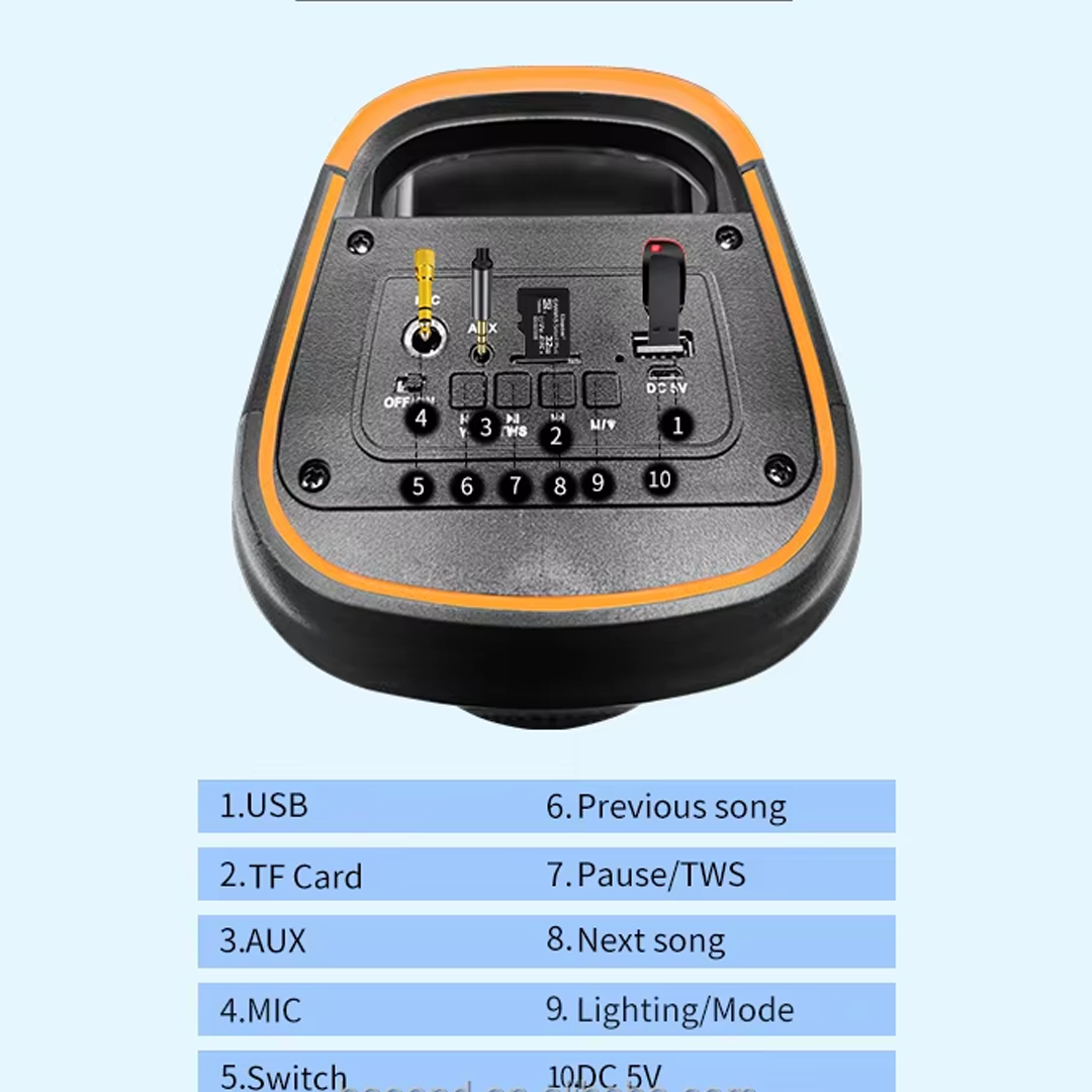 ABS-2403 Przenośny głośnik Bluetooth