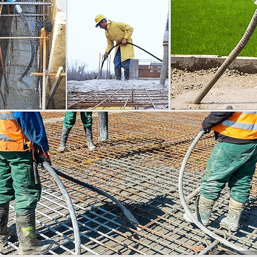 Profesjonalny wibrator do betonu 1300W z wężem 2m