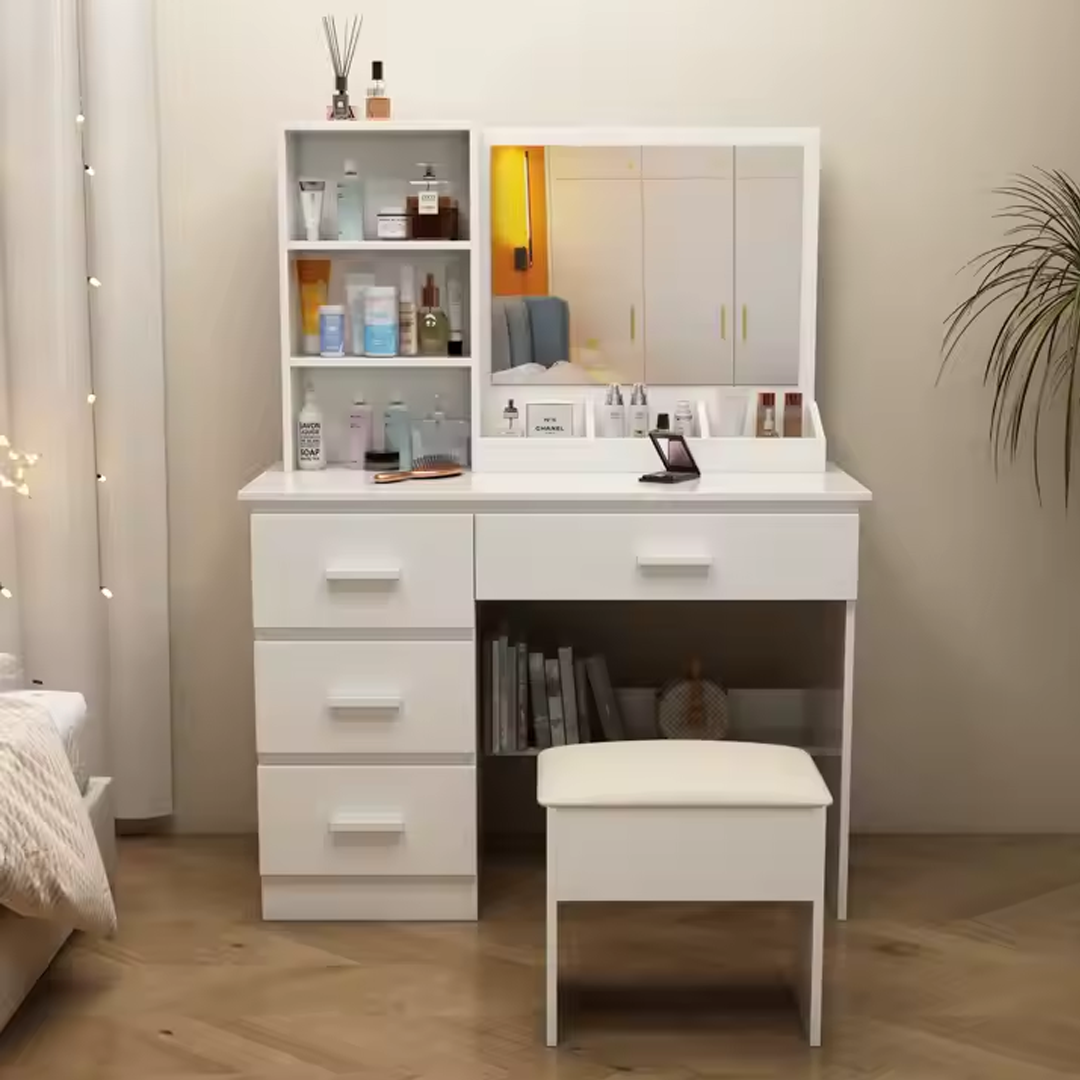 Stolik kosmetyczny - praktyczna organizacja w eleganckim designie