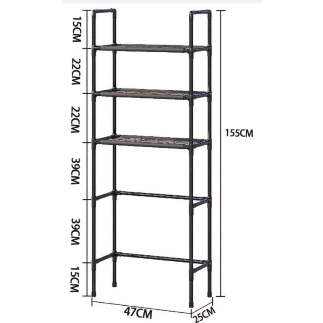 Stojak nad WC - 3-poziomowy regał