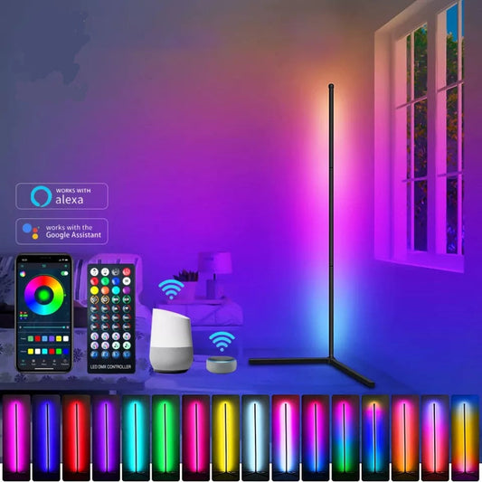 Oświetlenie narożnikowe LED RGB